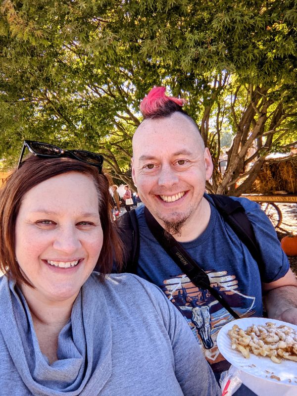 Parents looking to adopt enjoying the outdoors