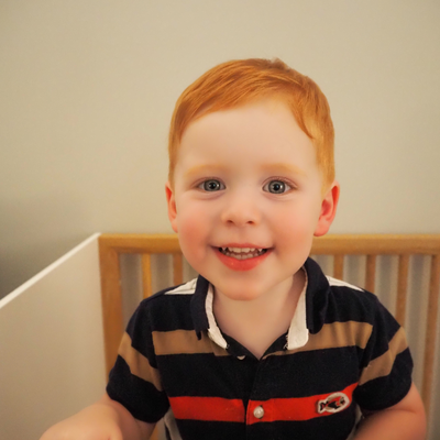 White, red-headed adopted son of gay dads in Houston