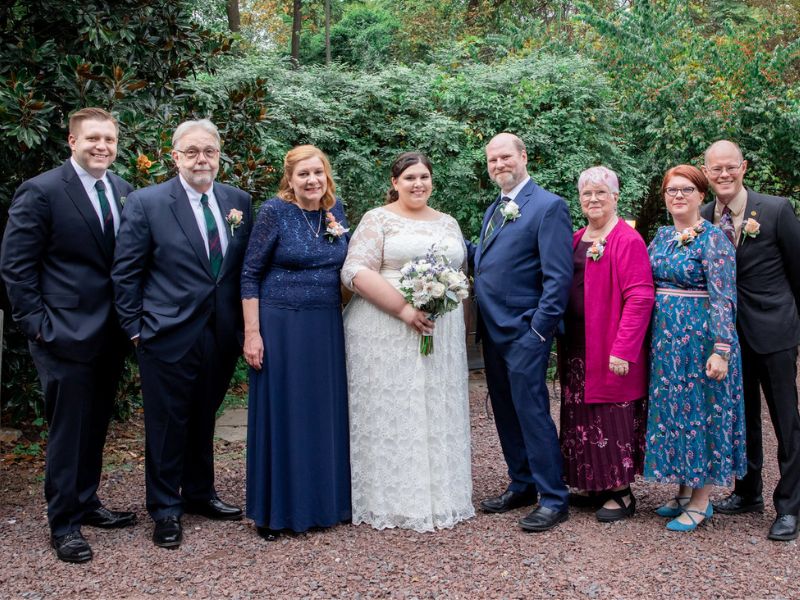 Houston couple that wants to adopt with their parents at their wedding